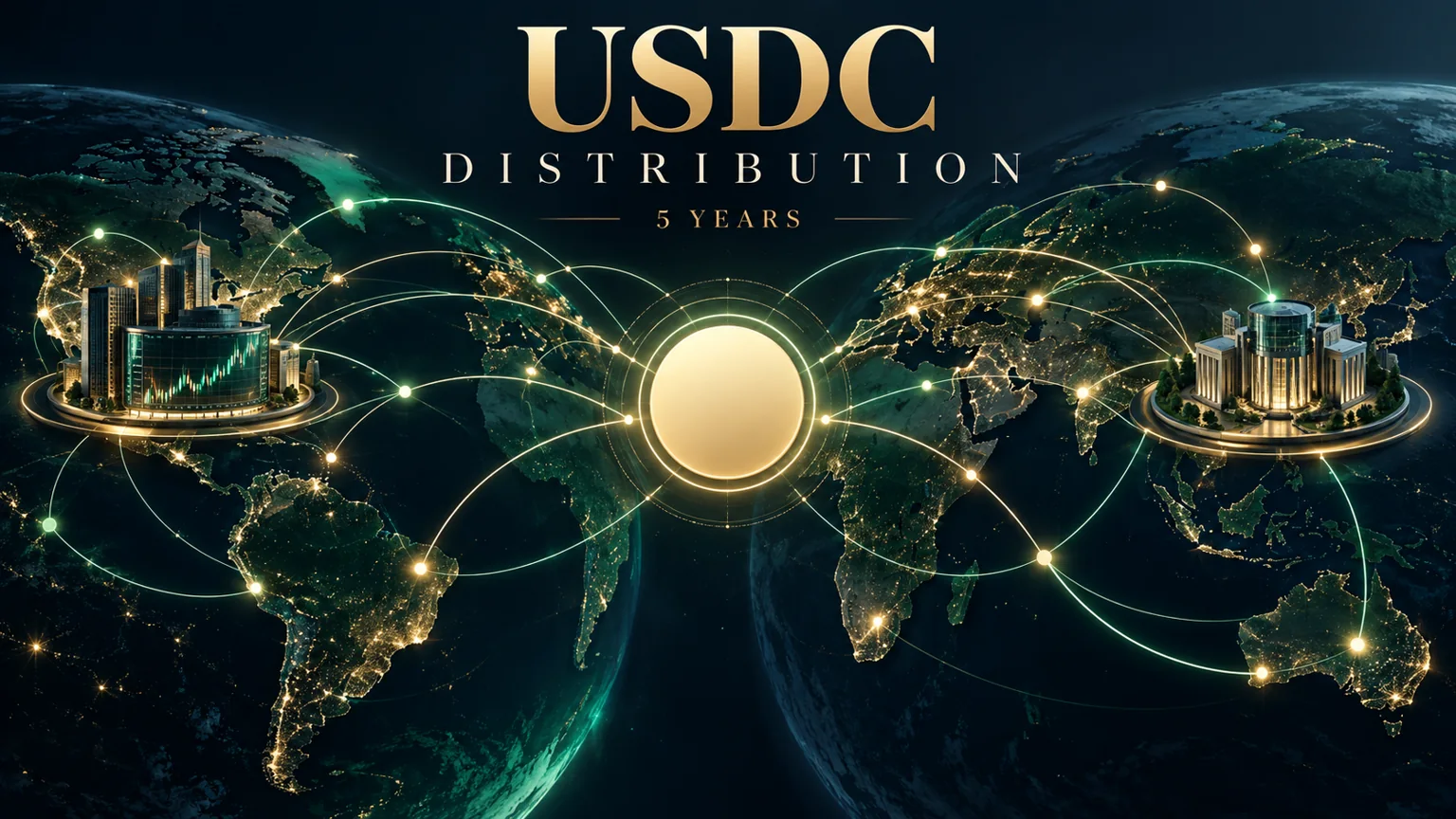 USDC 分销合作以五年为周期