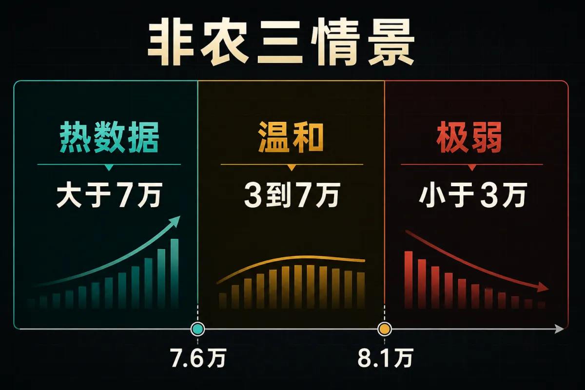 非农三情景与BTC观察区间