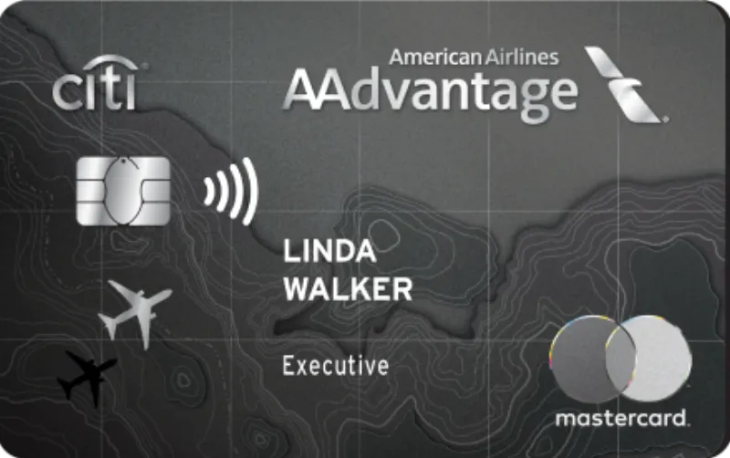 Citi AAdvantage Executive 卡面