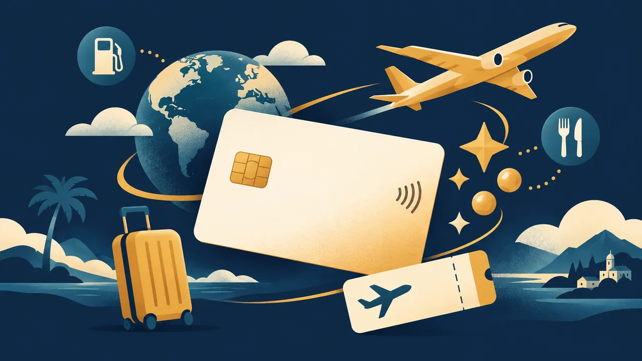 Citi AAdvantage Platinum Select 申请指南主题概念插画