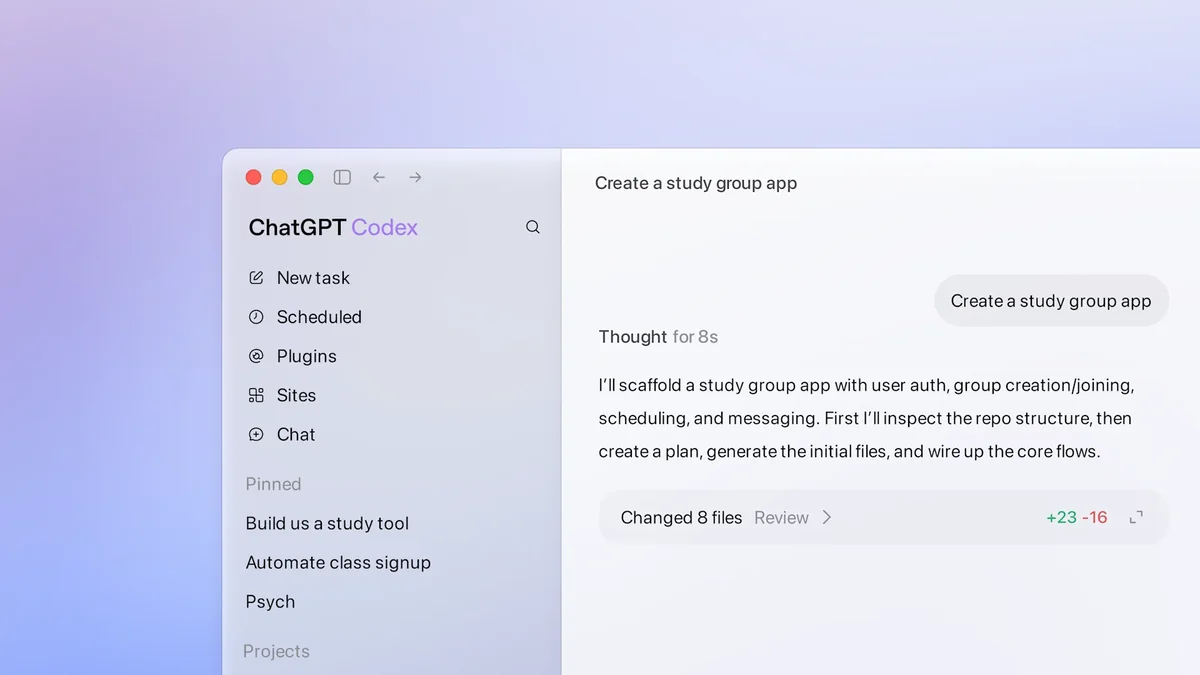 Codex 学生福利中的产品使用场景示意