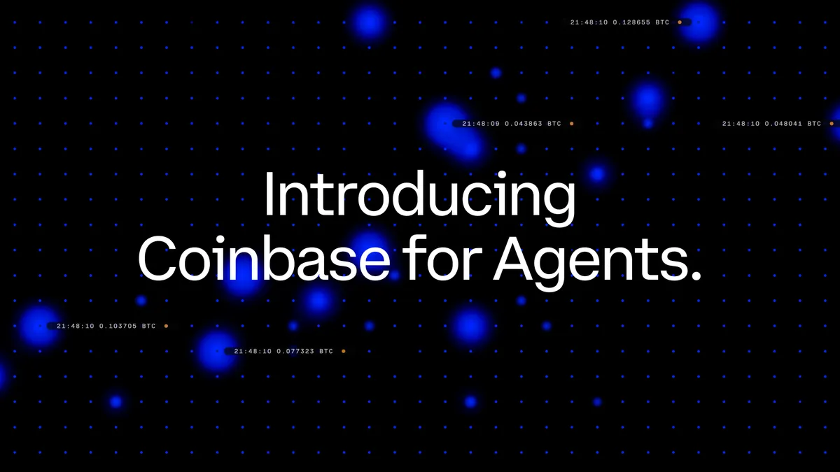 Coinbase for Agents官方产品界面