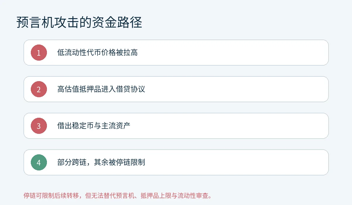 预言机攻击资金路径