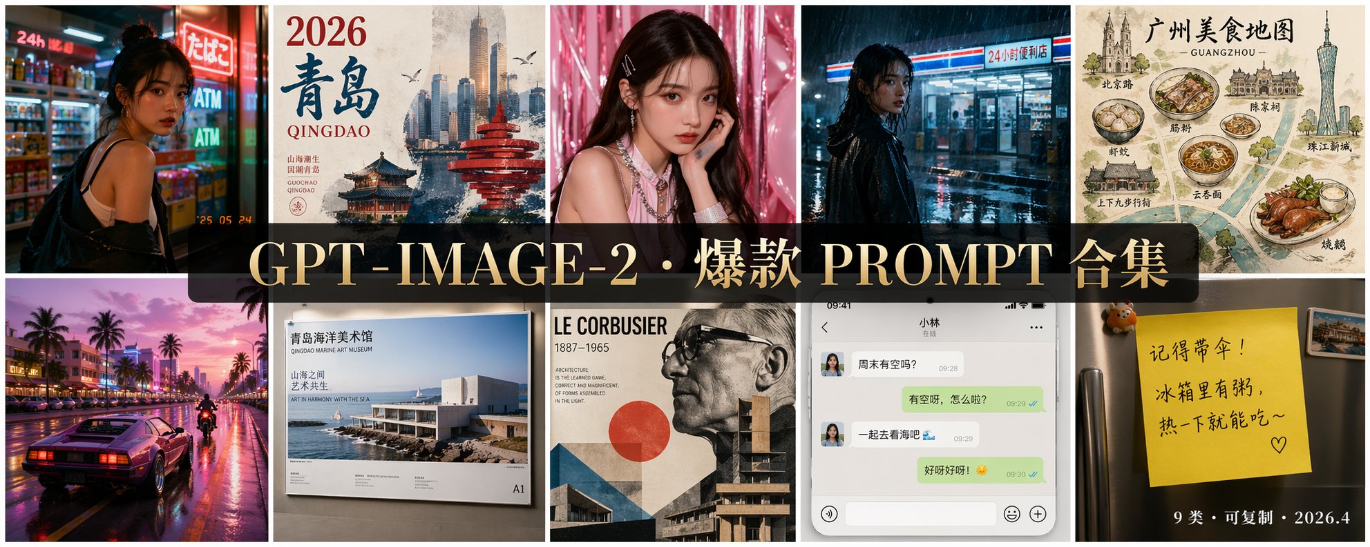 GPT-Image-2 案例概览