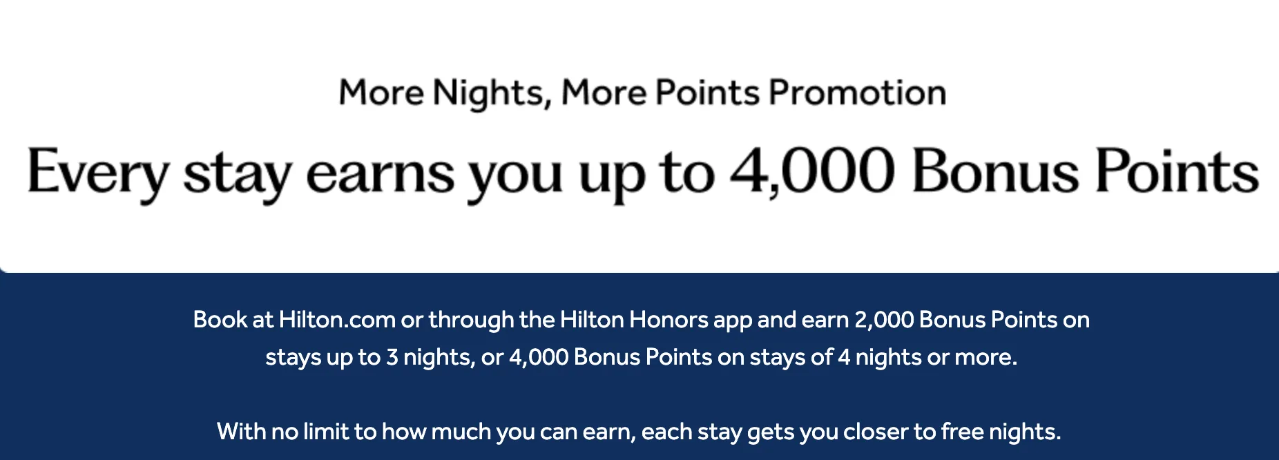 Hilton 活动示意
