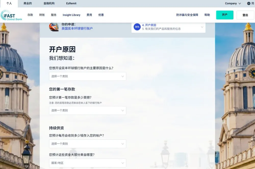 填写财务资料（收入来源与资产）