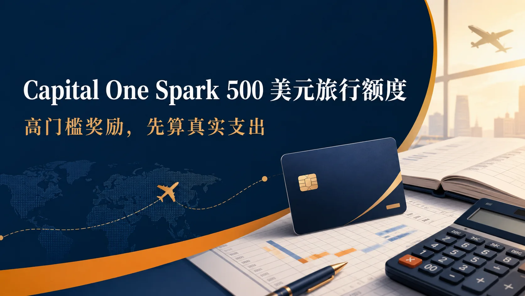 Capital One Spark 500美元旅行额度封面