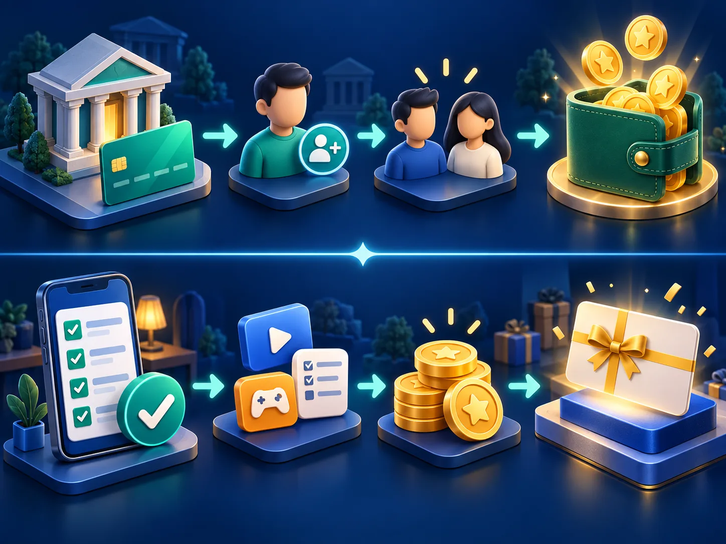 Chime 官方推荐奖励和 Swagbucks 任务的入口、条件与发放方边界