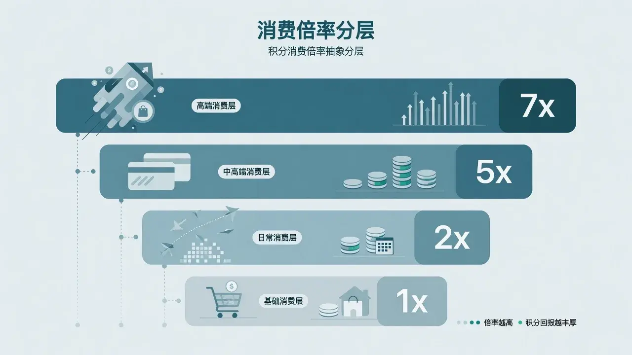 United Gateway 基础返里程与日历年消费一万美元后的折扣、8x 和行李券区别