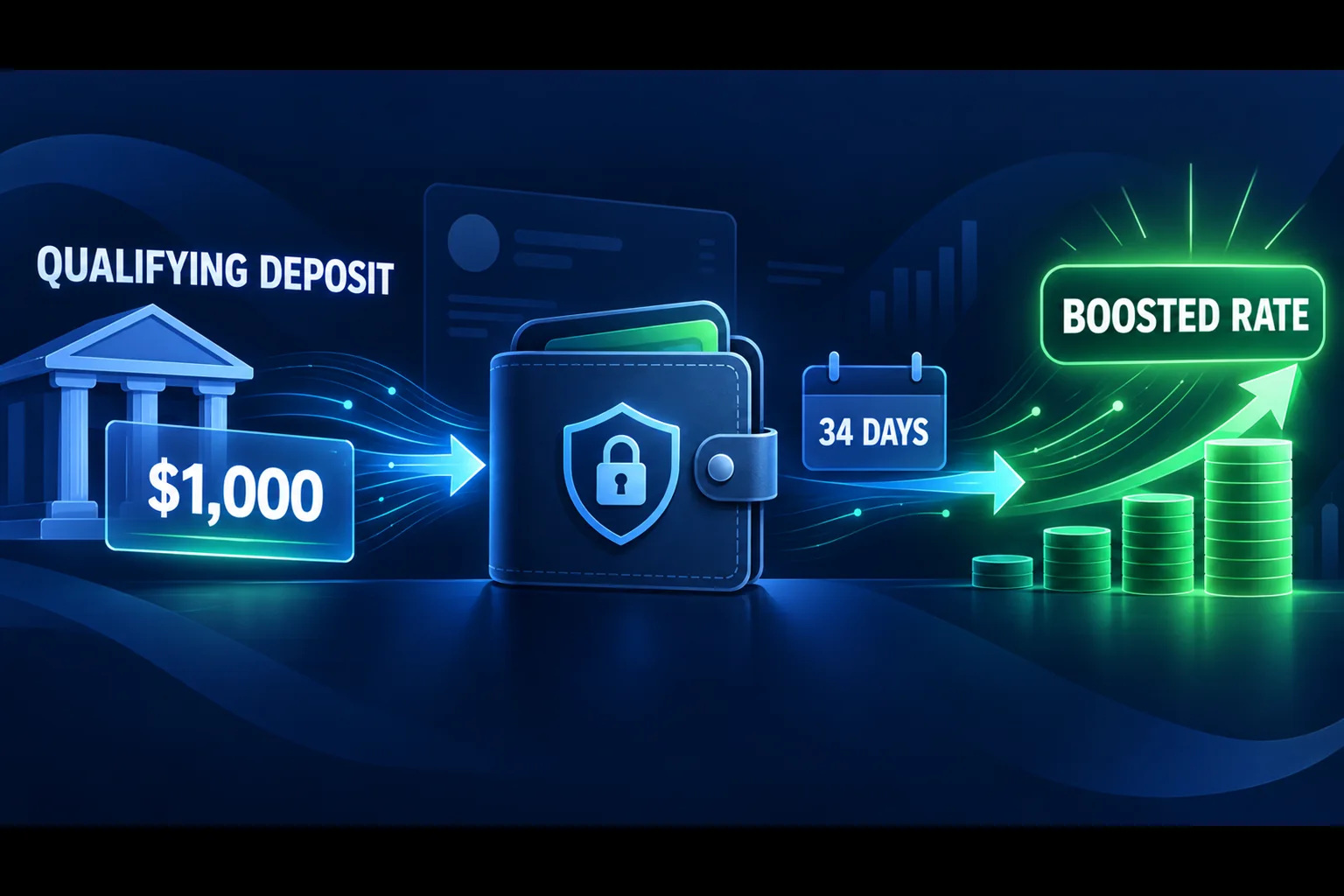 Qualifying Deposit 与 Boosted Rate 触发 Boosted Rate 的入账条件与滚动周期